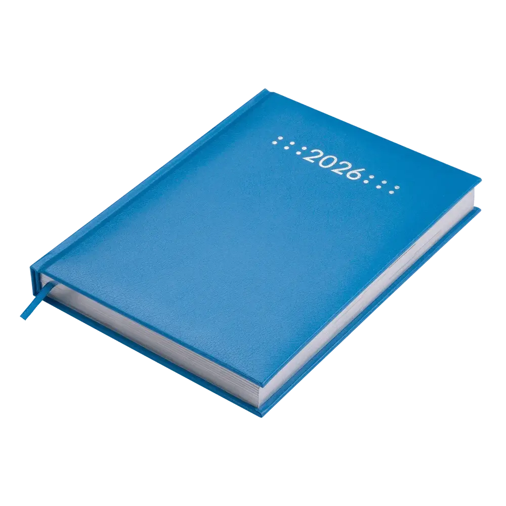 Щоденник датований Buromax Classic з бумвінілу А5 336 сторінок синій BM.21121-02. Фото 2