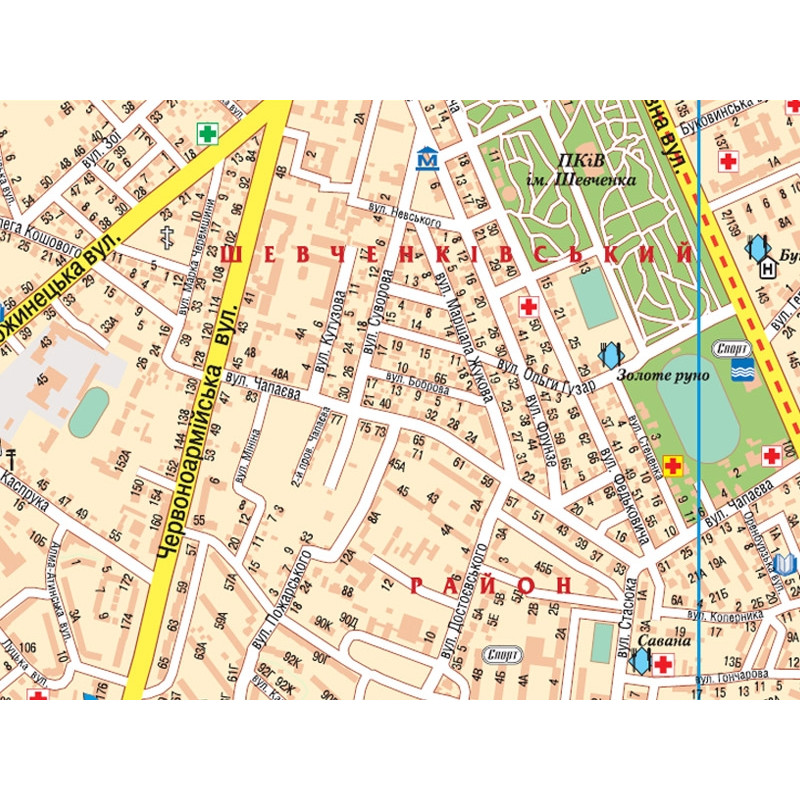 Атлас Універсальний Чернівці  м-б 1:14 000 . Фото 2
