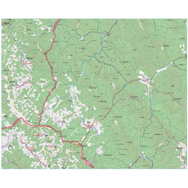 Туристична карта КАРПАТИ Горгани Північні  м-б 1:50 000 . Фото 3