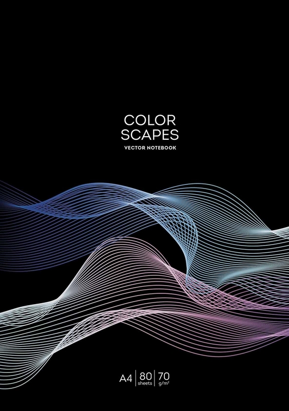 Зошит Школярик А4 80 аркушів, на скобі, м'яка обкладинка, клітинка A4-080-5219K. Фото 2