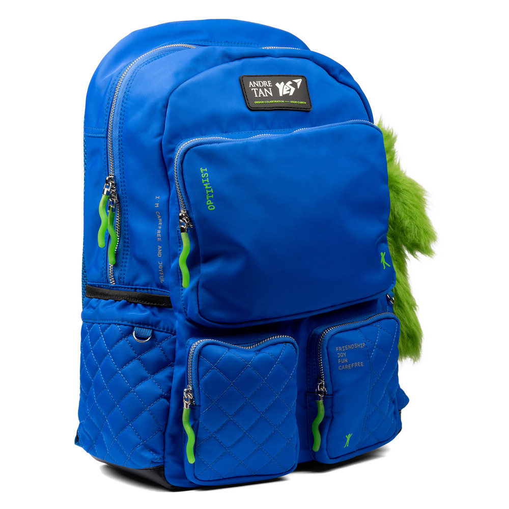 Рюкзак шкільний напівкаркасний Yes T-130 Yes by Andre Tan Double plus blue 559048