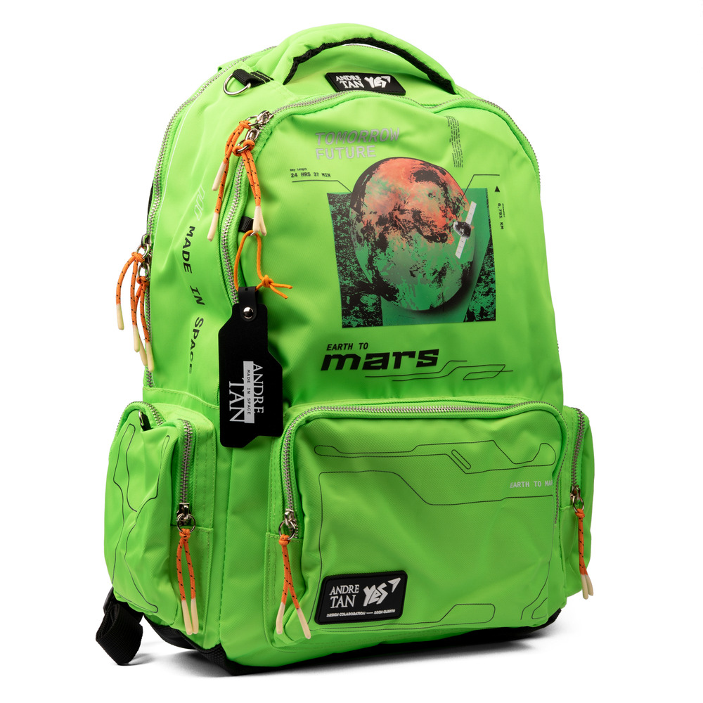 Рюкзак шкільний Yes T-131 Yes by Andre Tan Space green 559049