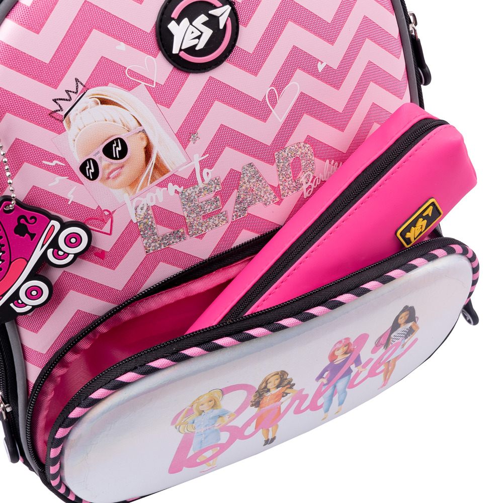 Рюкзак шкільний каркасний YES S-30 JUNO ULTRA Premium Barbie. Фото 13