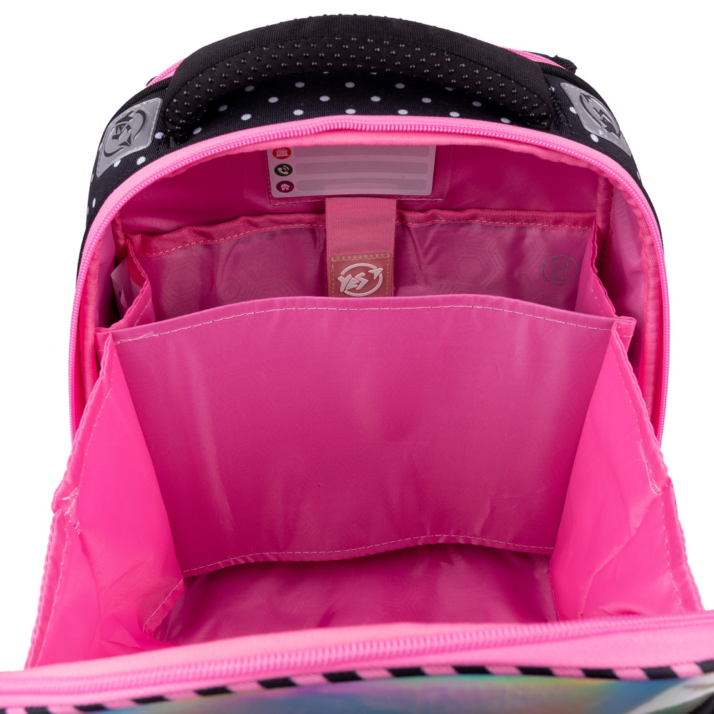 Рюкзак шкільний каркасний YES S-30 JUNO ULTRA Premium Barbie. Фото 16
