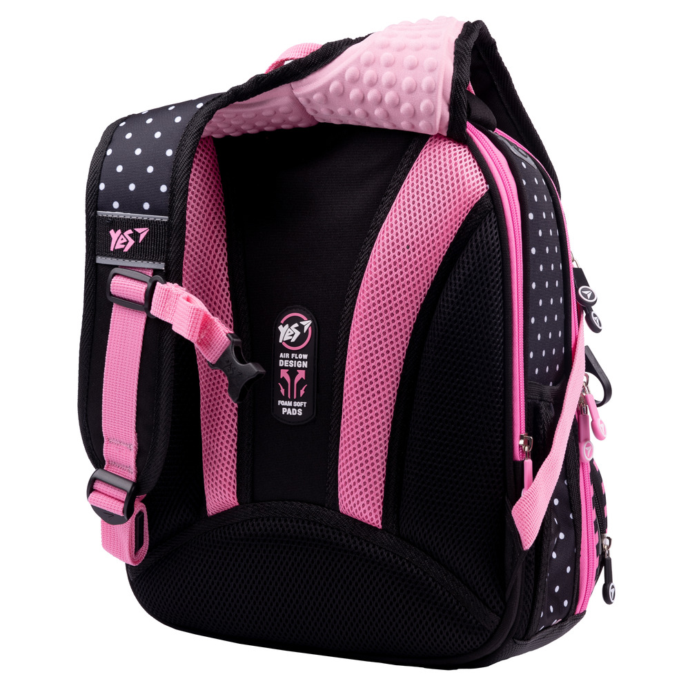 Рюкзак шкільний каркасний YES S-30 JUNO ULTRA Premium Barbie. Фото 4