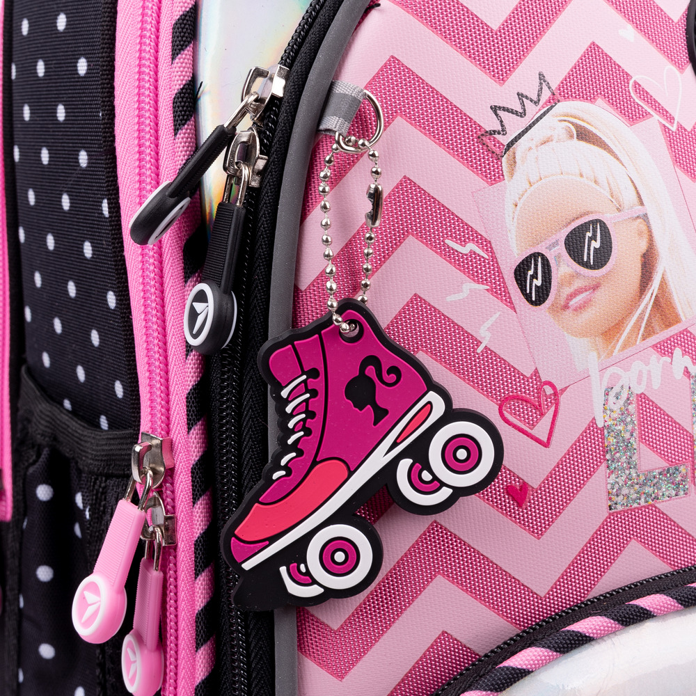 Рюкзак шкільний каркасний YES S-30 JUNO ULTRA Premium Barbie. Фото 9