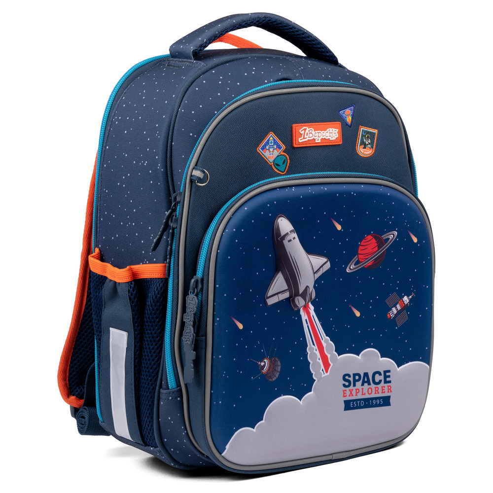 Рюкзак шкільний напівкаркасний 1 Вересня S-106 Space 552242
