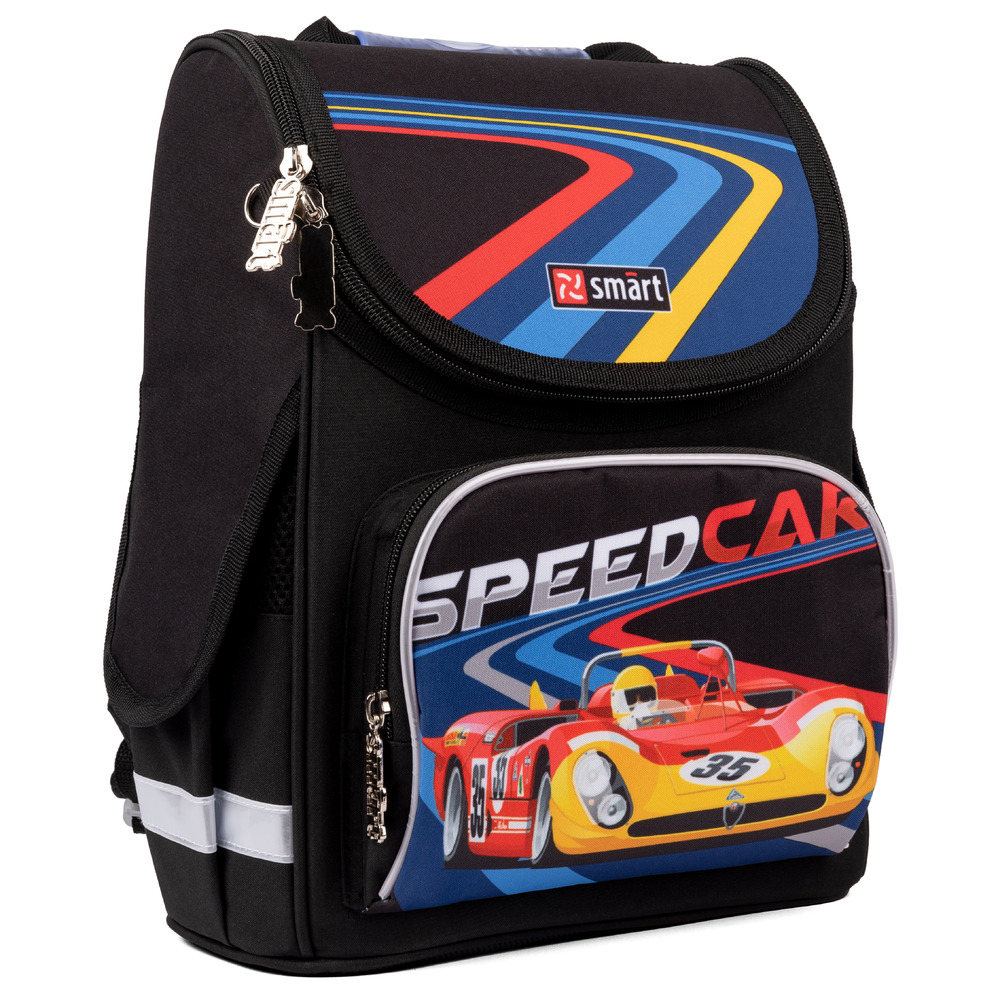 Рюкзак шкільний каркасний Smart PG-11 Speed Car 559007