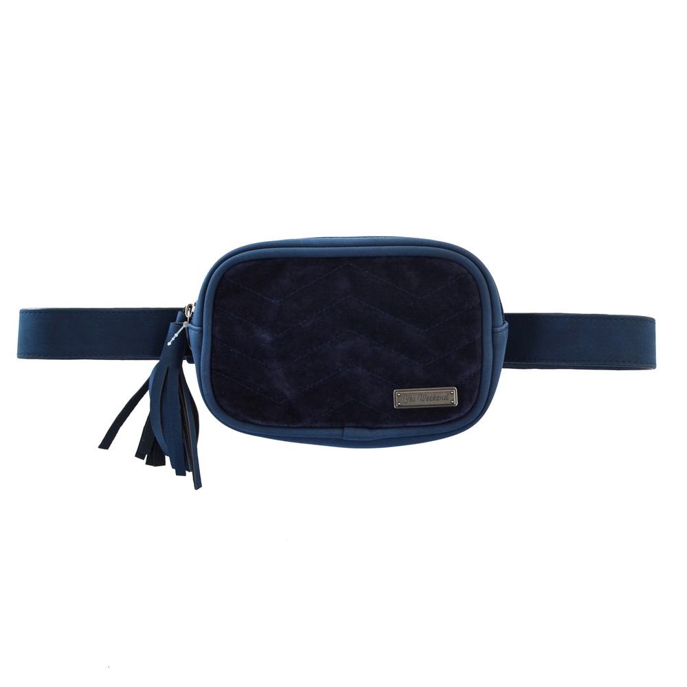 Сумка-бананка YES YW-22 Glamor Black 557693