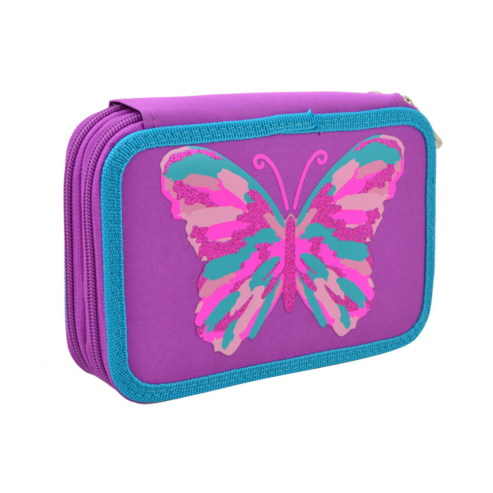 Пенал твердий YES подвійний HP-01 Butterfly