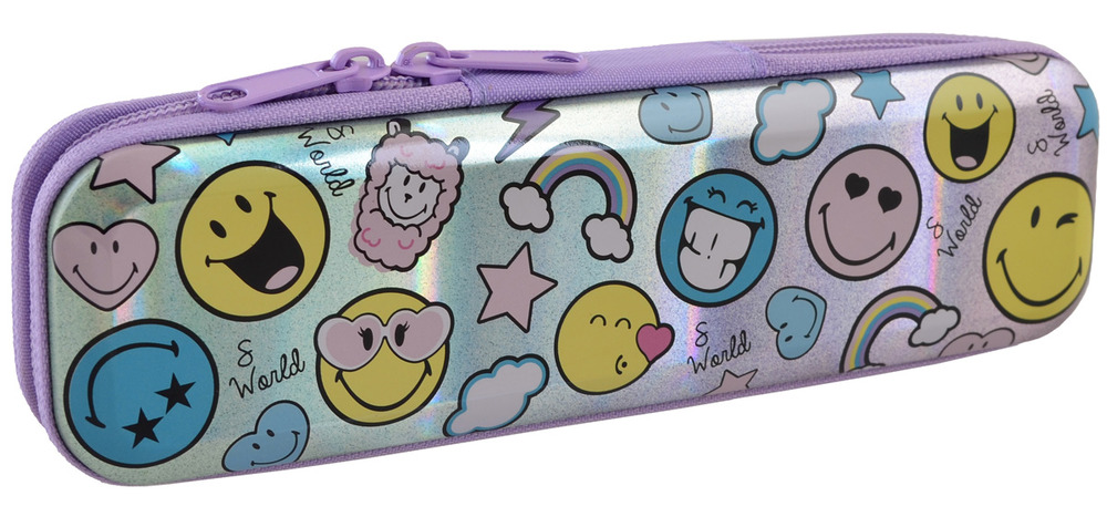 Пенал металевий MP-01 Smiley World