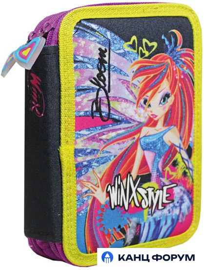 Пенал твердий YES подвійний HP-01 Winx
