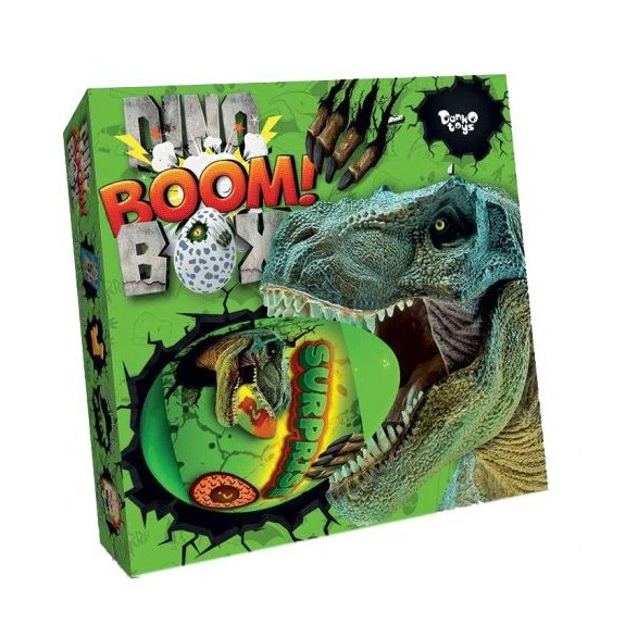 Набір креативної творчості Danko Toys  - Dino Boom Box DBB-01-01U