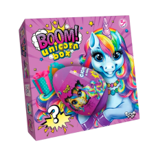 Набір креативної творчості Danko Toys - Boom! Unicorn Box яйце- сюрприз Поні BUB-01-01U