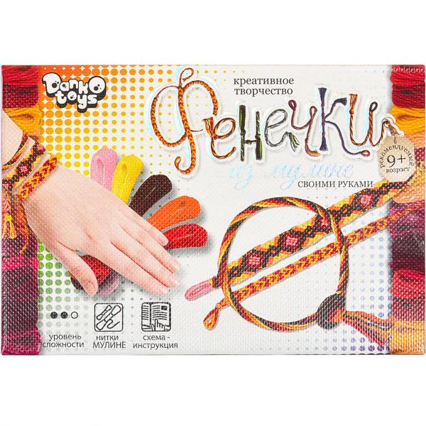 Набір креативної творчості Danko Toys - ФЕНЕЧКИ з муліне FIM-01-01,02,03,04...08. Фото 4