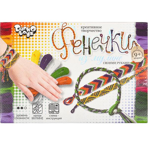 Набір креативної творчості Danko Toys - ФЕНЕЧКИ з муліне FIM-01-01,02,03,04...08. Фото 6