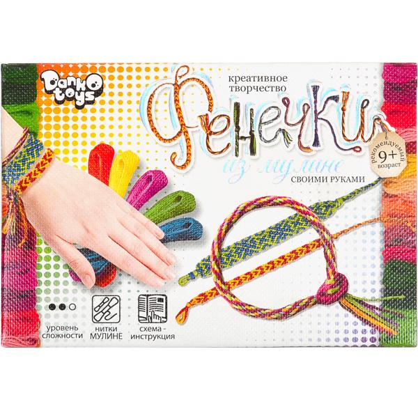 Набір креативної творчості Danko Toys - ФЕНЕЧКИ з муліне FIM-01-01,02,03,04...08. Фото 3