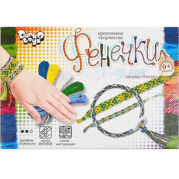 Набір креативної творчості Danko Toys - ФЕНЕЧКИ з муліне FIM-01-01,02,03,04...08. Фото 7