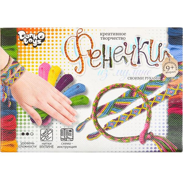 Набір креативної творчості Danko Toys - ФЕНЕЧКИ з муліне FIM-01-01,02,03,04...08. Фото 8