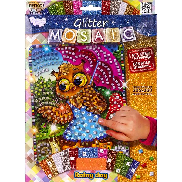 Набір креативної творчості Danko Toys - Блискуча мозаїка Glitter Mosaic БМ-03-01,02,03,04,05...10. Фото 6