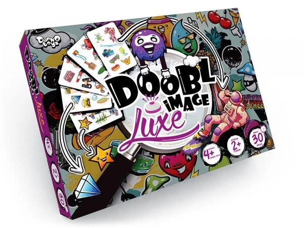 Настільна розважальна гра Danko Toys - Doobl Image Luxe DBI-03-01