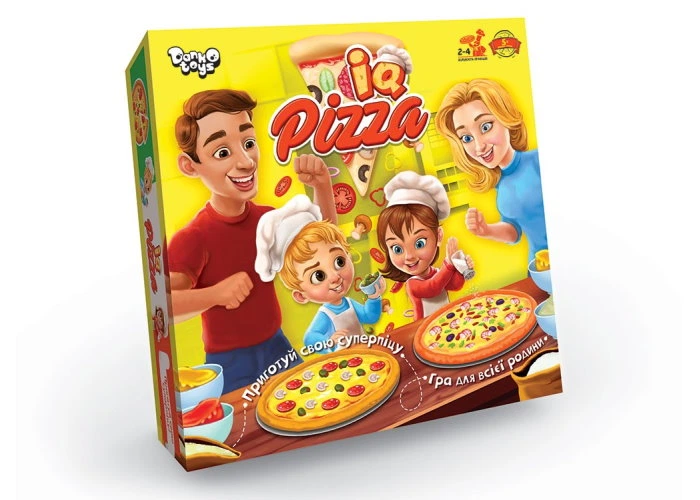 Настільна розважальна гра Danko Toys - IQ Pizza G-IP-01U