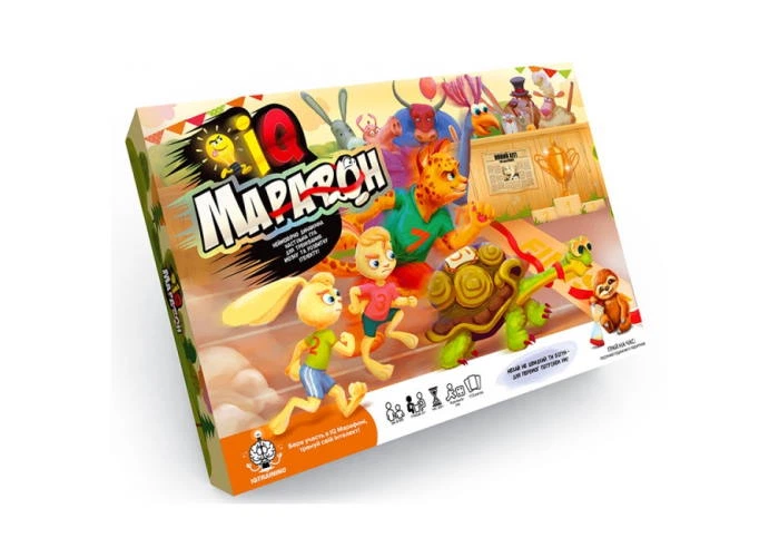 Настільна гра Danko Toys - ІQ Марафон G-IQM-01-01U