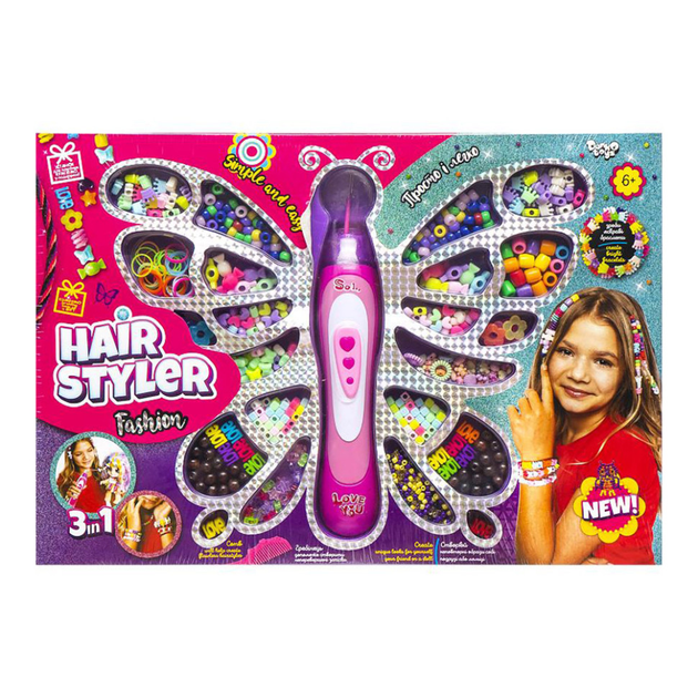 Набір креативної творчості - Hair Styler Fashion метелик MAXI HS-01-01