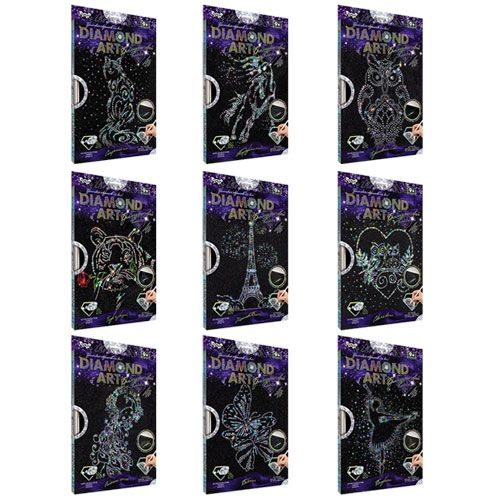 Набір креативної творчості Danko Toys - DIAMOND ART DAR-01-01,02,03,04...09. Фото 2