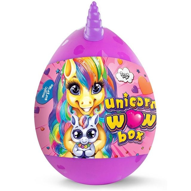 Набір креативної творчості  Danko Toys - Unicorn WOW Box UWB-01-01U