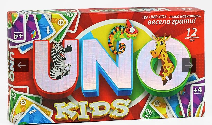 Гра мала настільна Danko Toys - UNO Kids SPG11