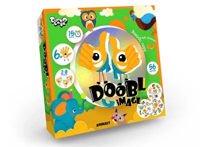 Настільна розважальна гра Danko Toys - Doobl Image велика DBI-01-01U,02U,03U,04U