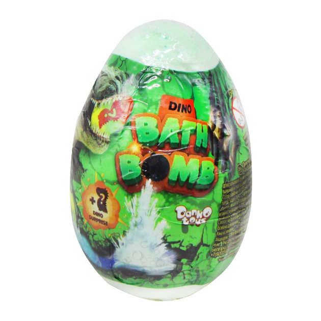 Бомбочка для ванної кімнати Danko Toys - Bath Bomb Dino  BB-02-02