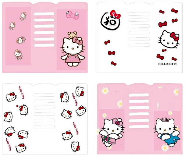 Підставка для книг Josef Otten металева 22х20 см Hello Kitty мікс 555-267-B
