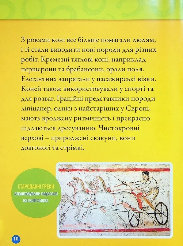 Книга Галопом! 100 цікавих фактів про коней. Фото 9