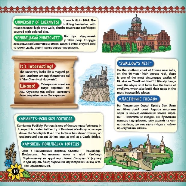 Книга My Ukraine. Моя Україна. Книжкова скарбничка. Фото 4