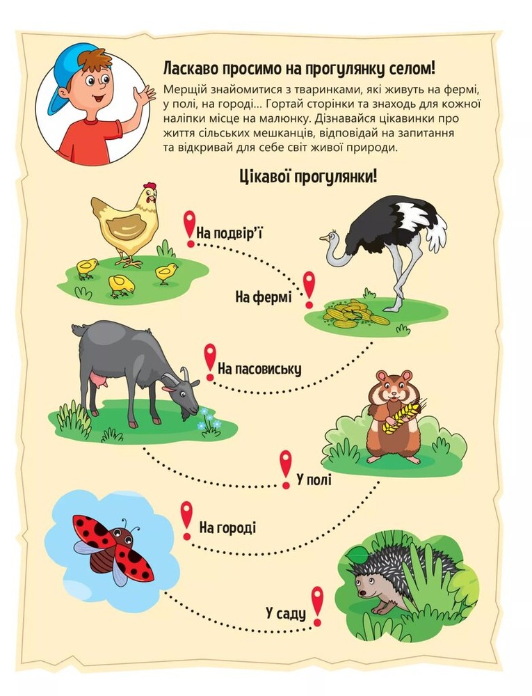 Книга Наліпки для допитливих. Мікс. Фото 5