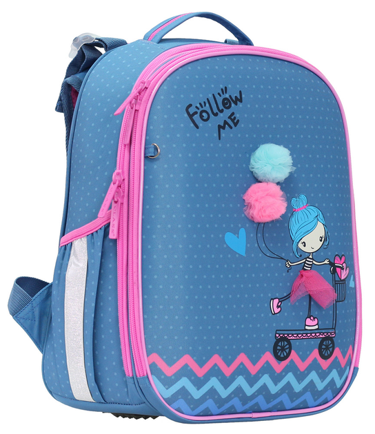 Рюкзак шкільний каркасний Class Folow me