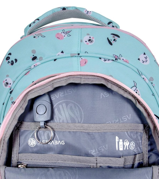 Рюкзак шкільний Astrabag AB330 Teddy panda. Фото 8