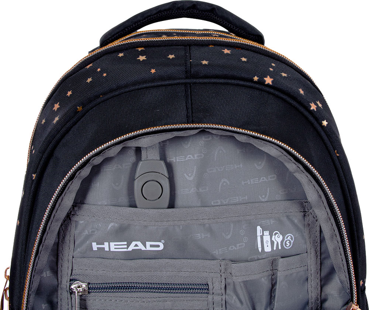 Рюкзак шкільний Head AB330 Classy Gold. Фото 6