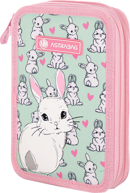 Пенал Astrabag AC2 подвійний Lovely bunny
