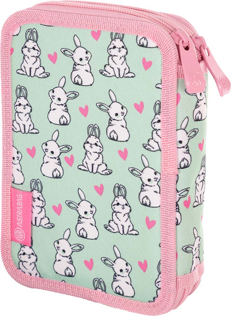 Пенал Astrabag AC2 подвійний Lovely bunny. Фото 2