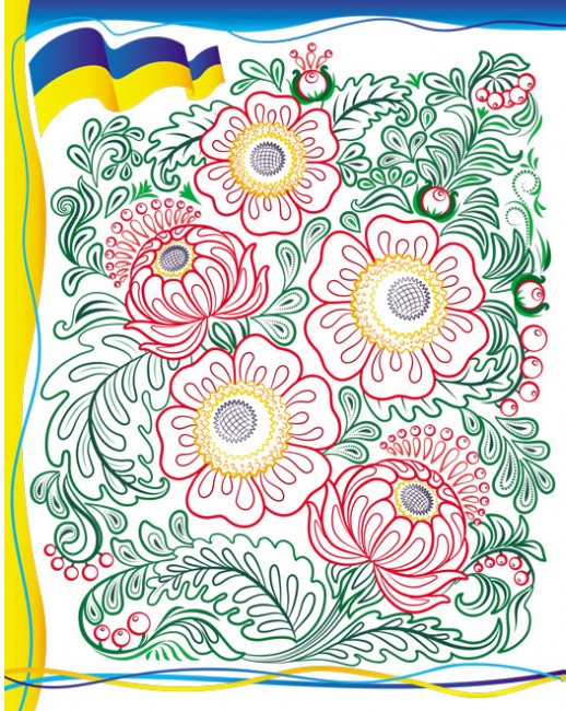 Книга Велика збірка розмальовок. Люба Україна. Фото 6