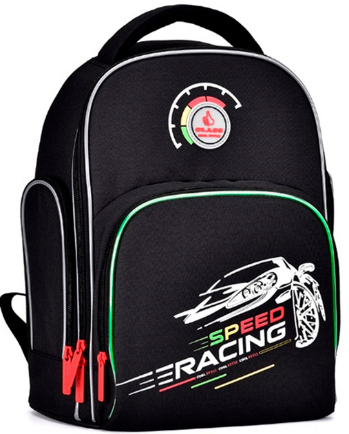 Рюкзак шкільний напівкаркасний Class Racing