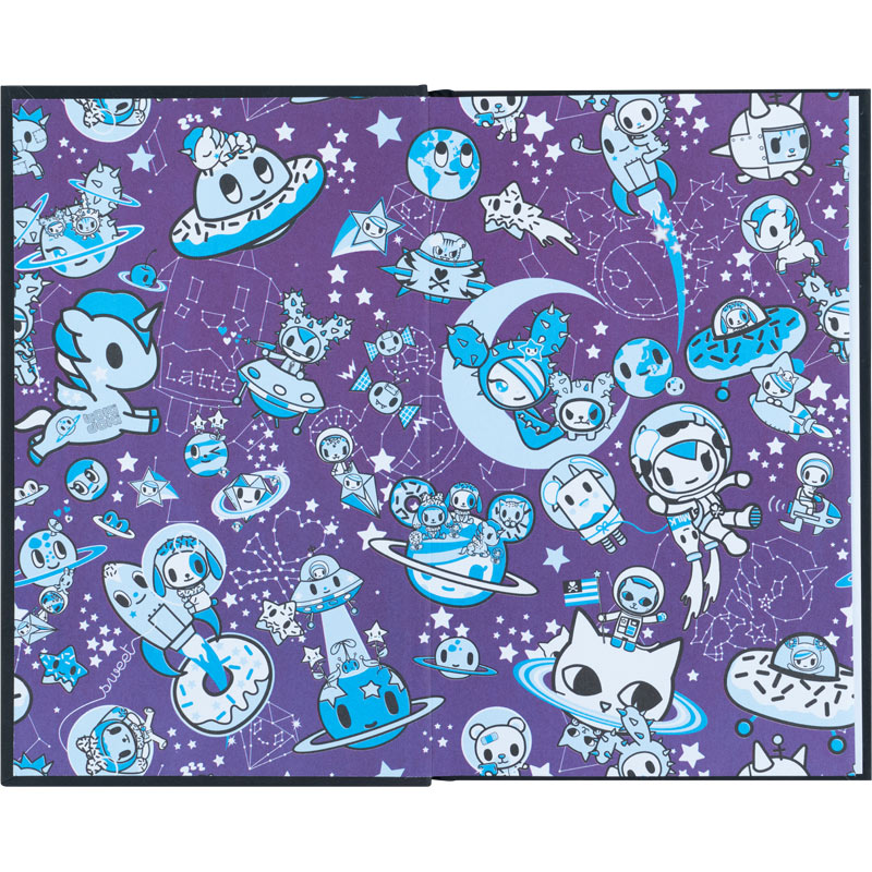 Книга записна Kite tokidoki тверда обкладинка, А6, 80 аркушів, клітинка TK22-199-1. Фото 4