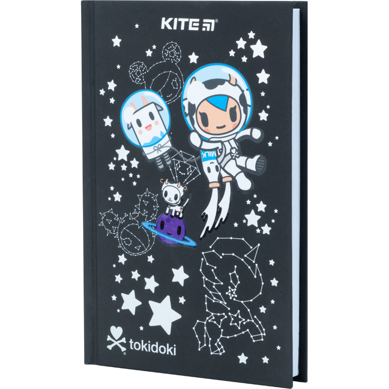 Книга записна Kite tokidoki тверда обкладинка, А6, 80 аркушів, клітинка TK22-199-1. Фото 2