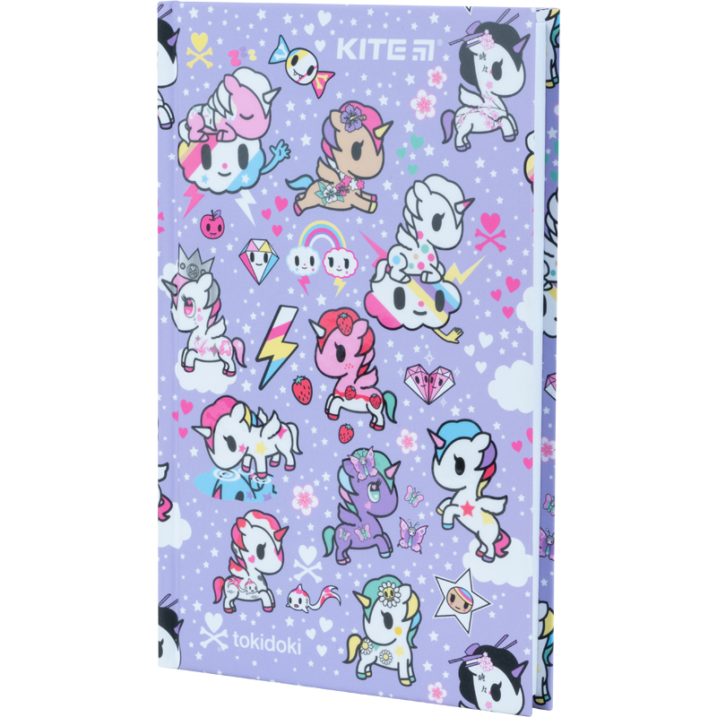Книга записна Kite tokidoki TK22-199-2, тверда обкладинка, А6, 80 аркушів, клітинка. Фото 2