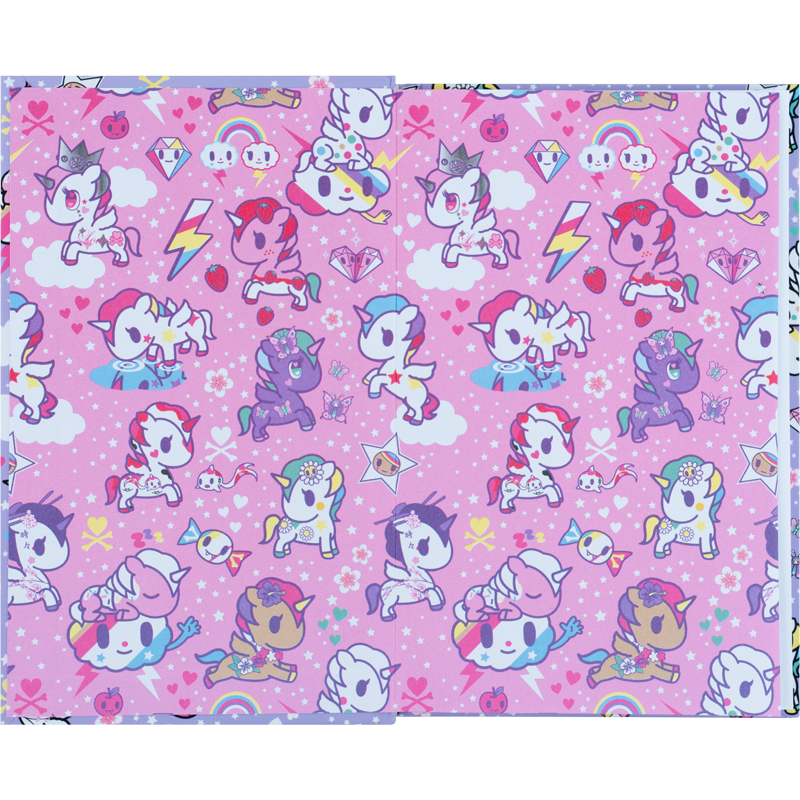 Книга записна Kite tokidoki TK22-199-2, тверда обкладинка, А6, 80 аркушів, клітинка. Фото 4