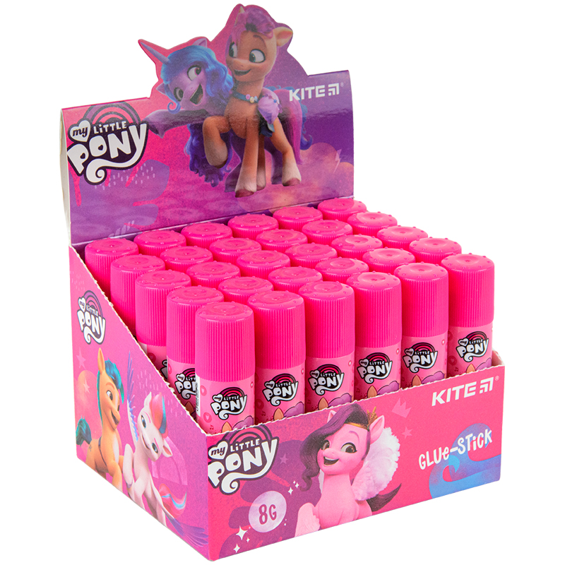 Клей-олівець PVP Kite My Little Pony LP22-130, 8 г (30шт). Фото 2