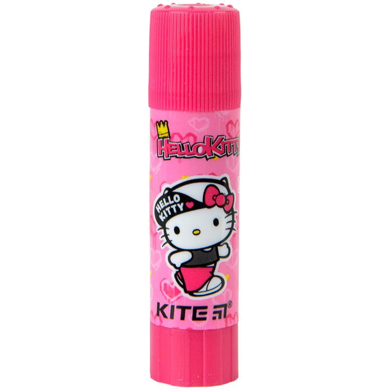 Клей-олівець Kite 8 г, PVP Hello Kitty (30шт)